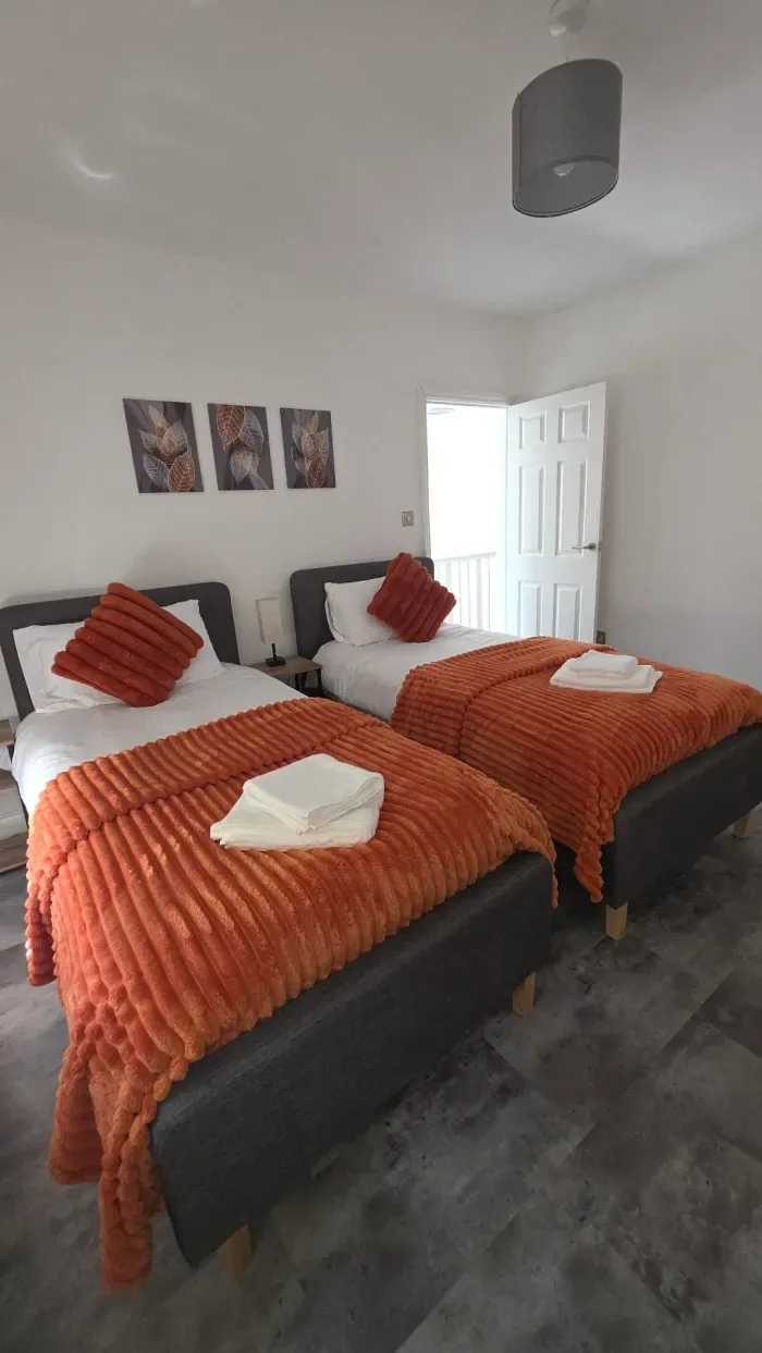 Bedroom turnaround for a rental let